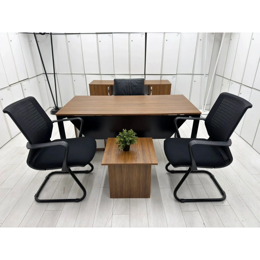 Ceviz Ofis Çalışma Masası Takımı - M4467