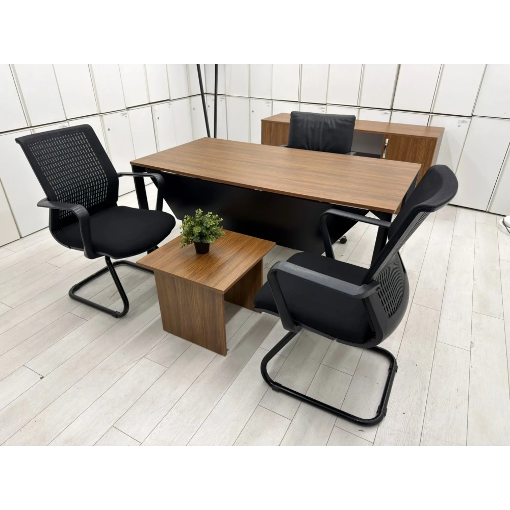Ceviz Ofis Çalışma Masası Takımı - M4467