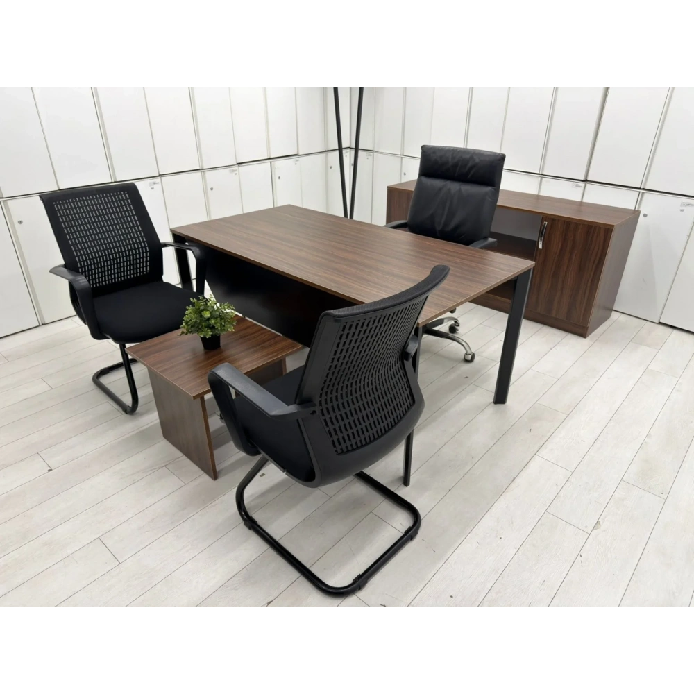 Ceviz Ofis Çalışma Masası Takımı - M4468