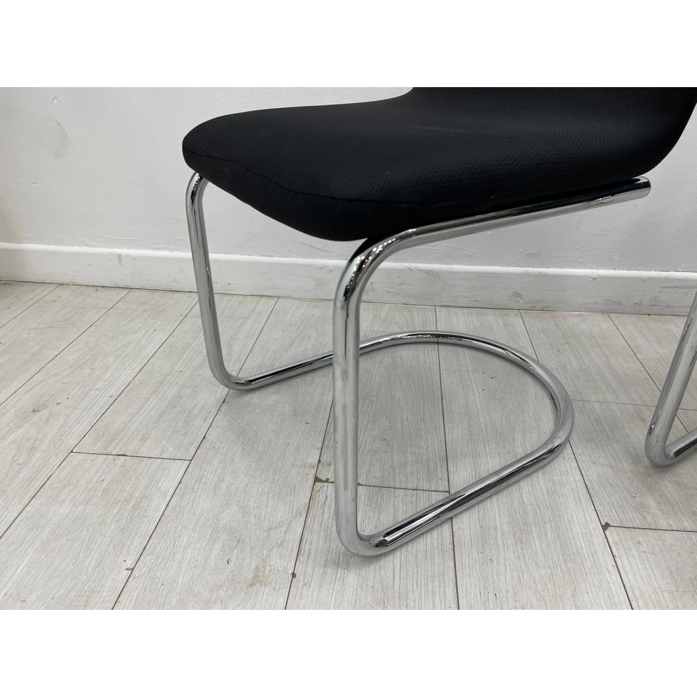 Colber İthal Siyah Bekleme Koltuğu Ofis Koltuğu