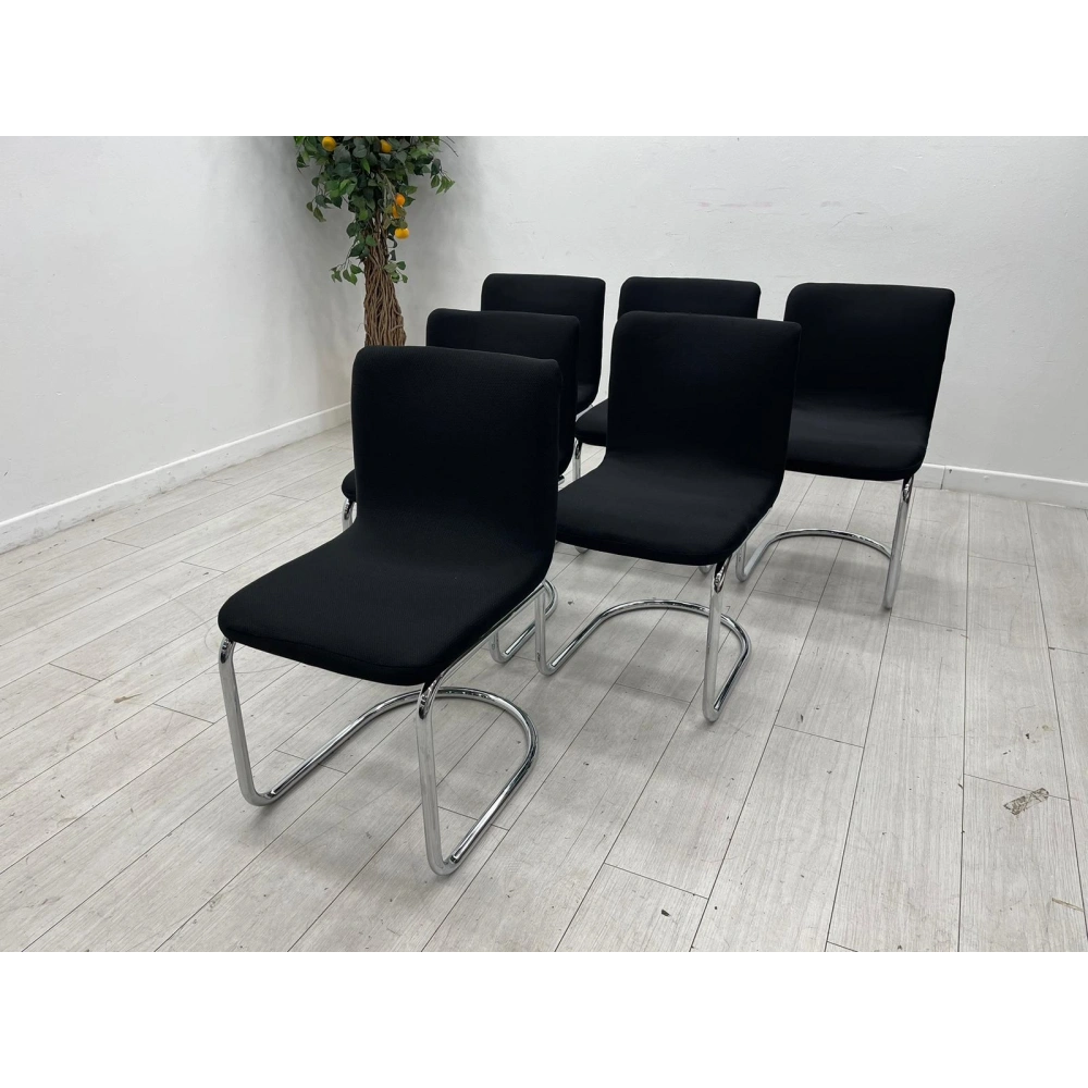 Colber İthal Siyah Bekleme Koltuğu Ofis Koltuğu