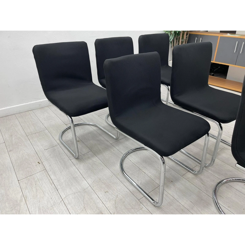 Colber İthal Siyah Bekleme Koltuğu Ofis Koltuğu
