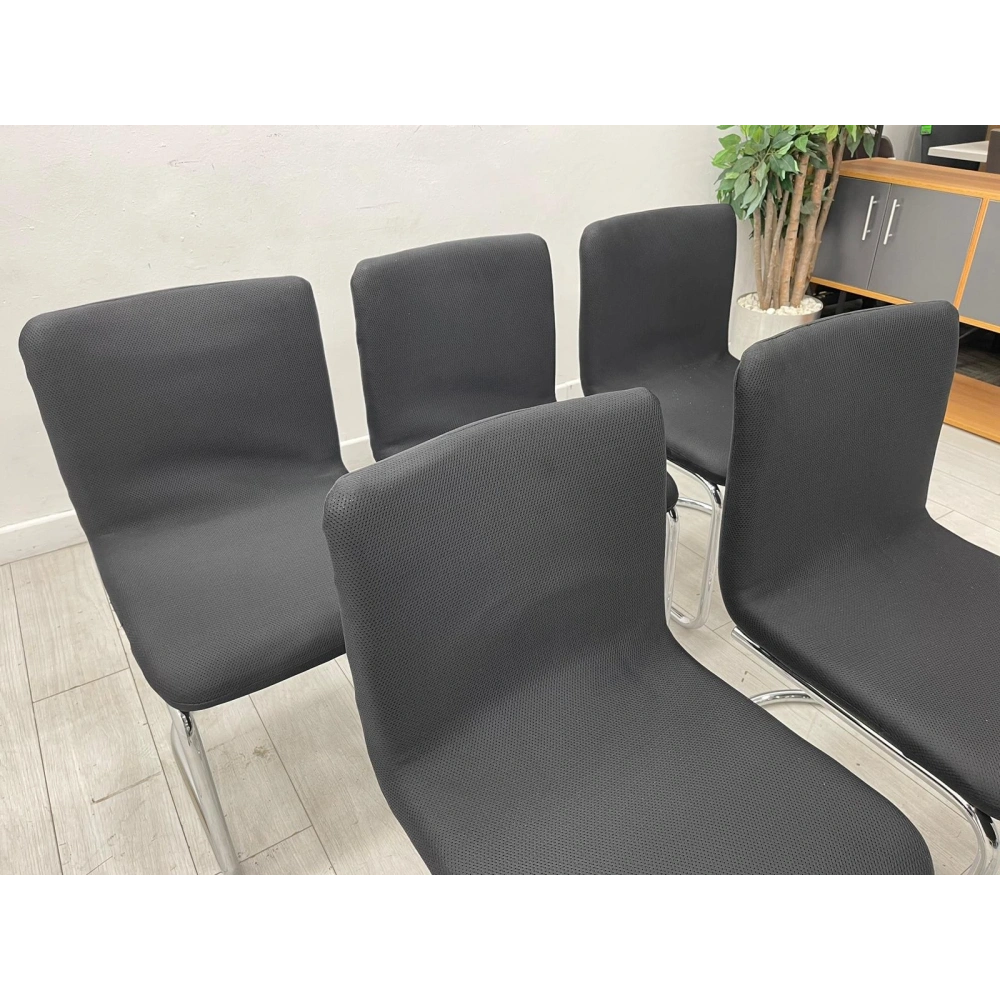 Colber İthal Siyah Bekleme Koltuğu Ofis Koltuğu