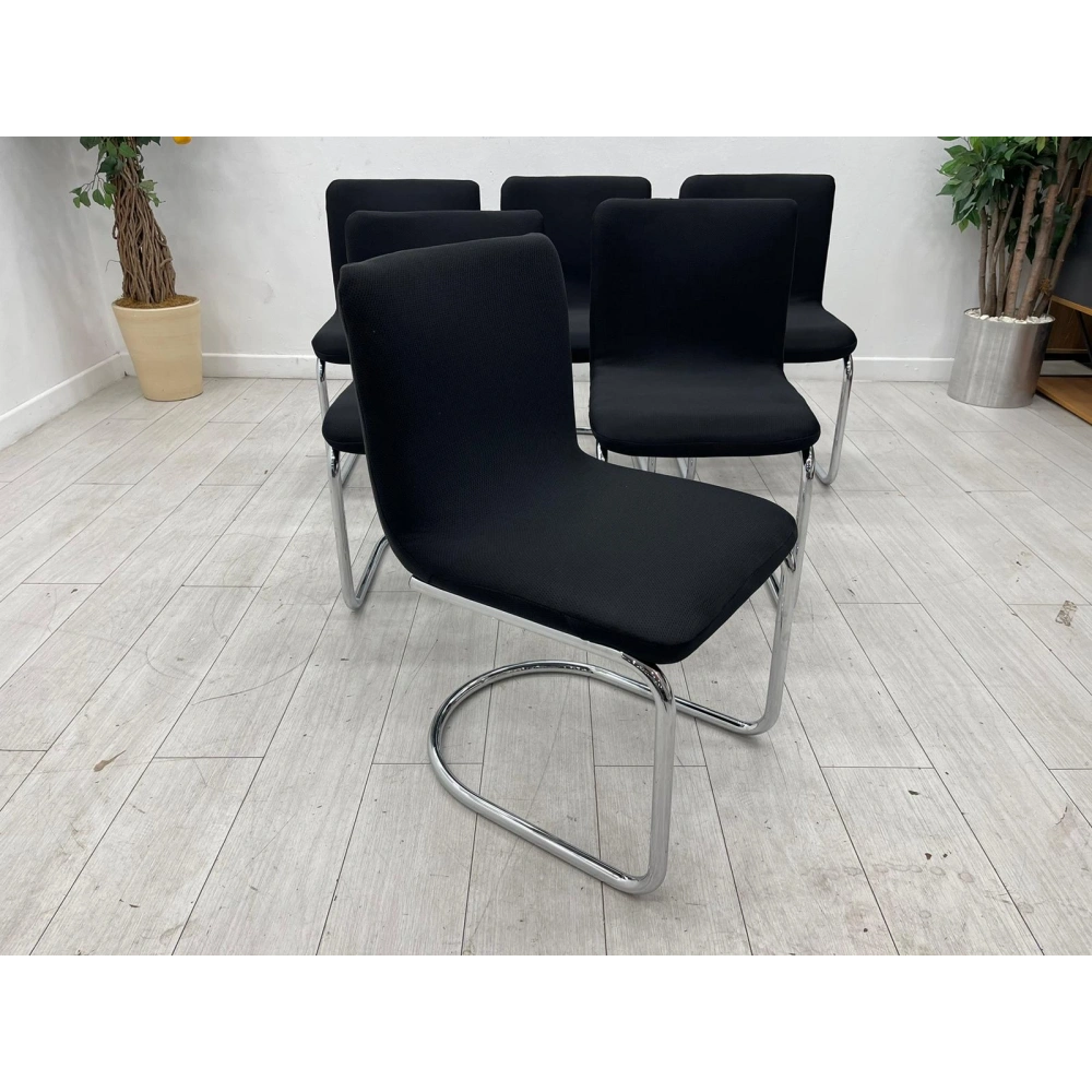 Colber İthal Siyah Bekleme Koltuğu Ofis Koltuğu