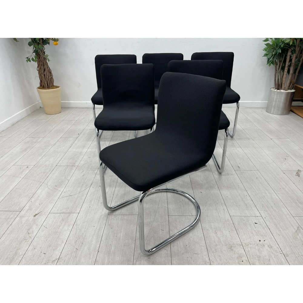 Colber İthal Siyah Bekleme Koltuğu Ofis Koltuğu