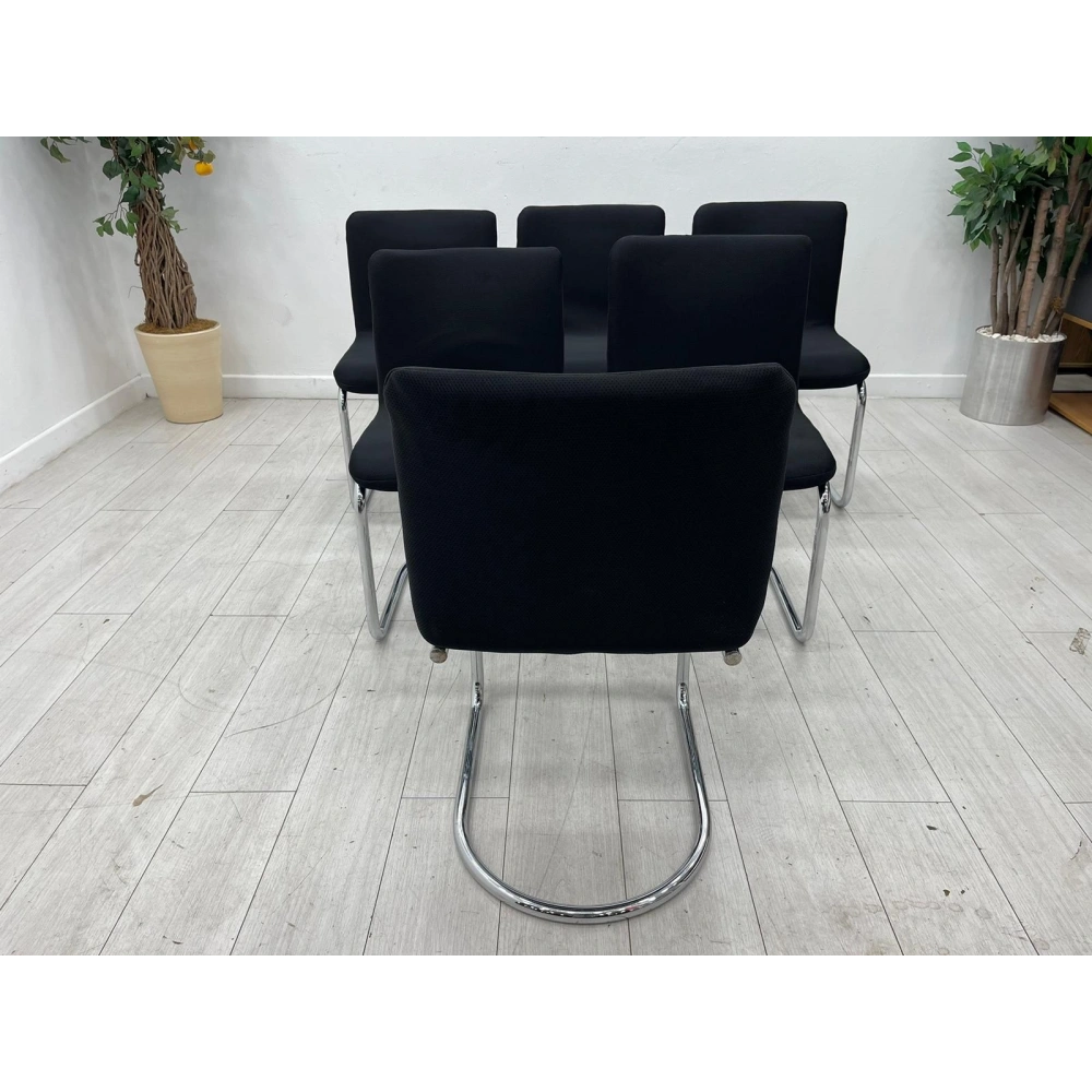 Colber İthal Siyah Bekleme Koltuğu Ofis Koltuğu