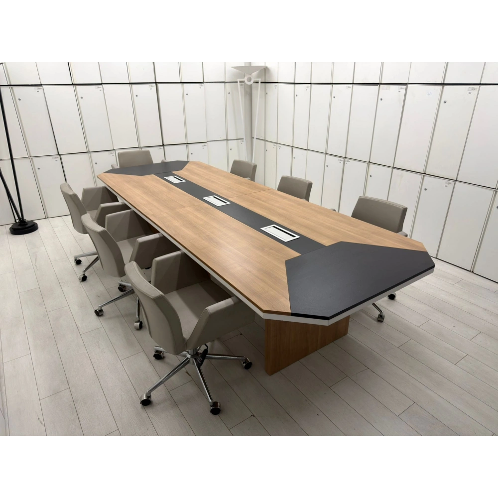 Dataportlu 10 Kişilik Toplantı Masası Sunum Masası