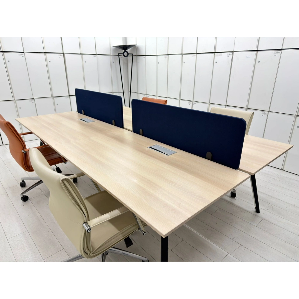 Dataportlu 4 Lü Çoklu Çalışma Masası Workstation