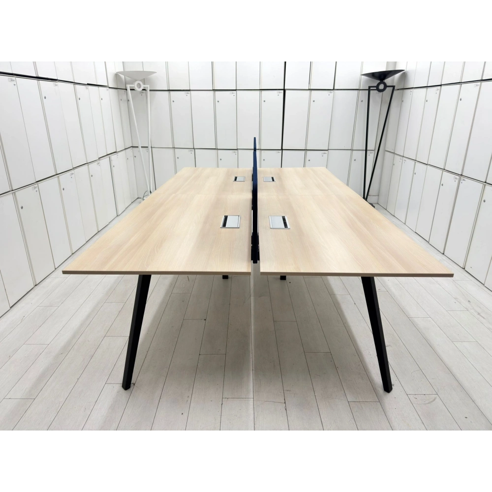 Dataportlu 4 Lü Çoklu Çalışma Masası Workstation