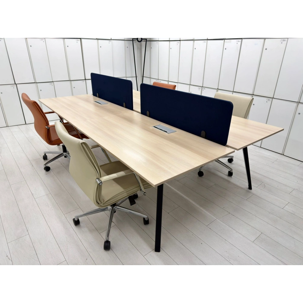 Dataportlu 4 Lü Çoklu Çalışma Masası Workstation