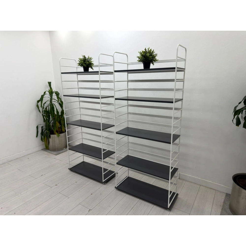 Dekoratif Raflık Kitaplık Raf 4 Katlı Raf