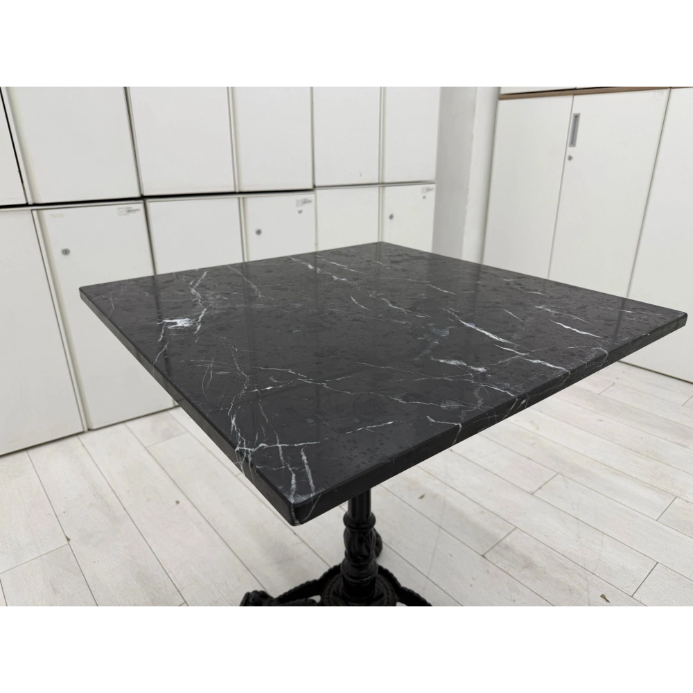 Demir Ayaklı Gerçek Mermer Orta Sehpa