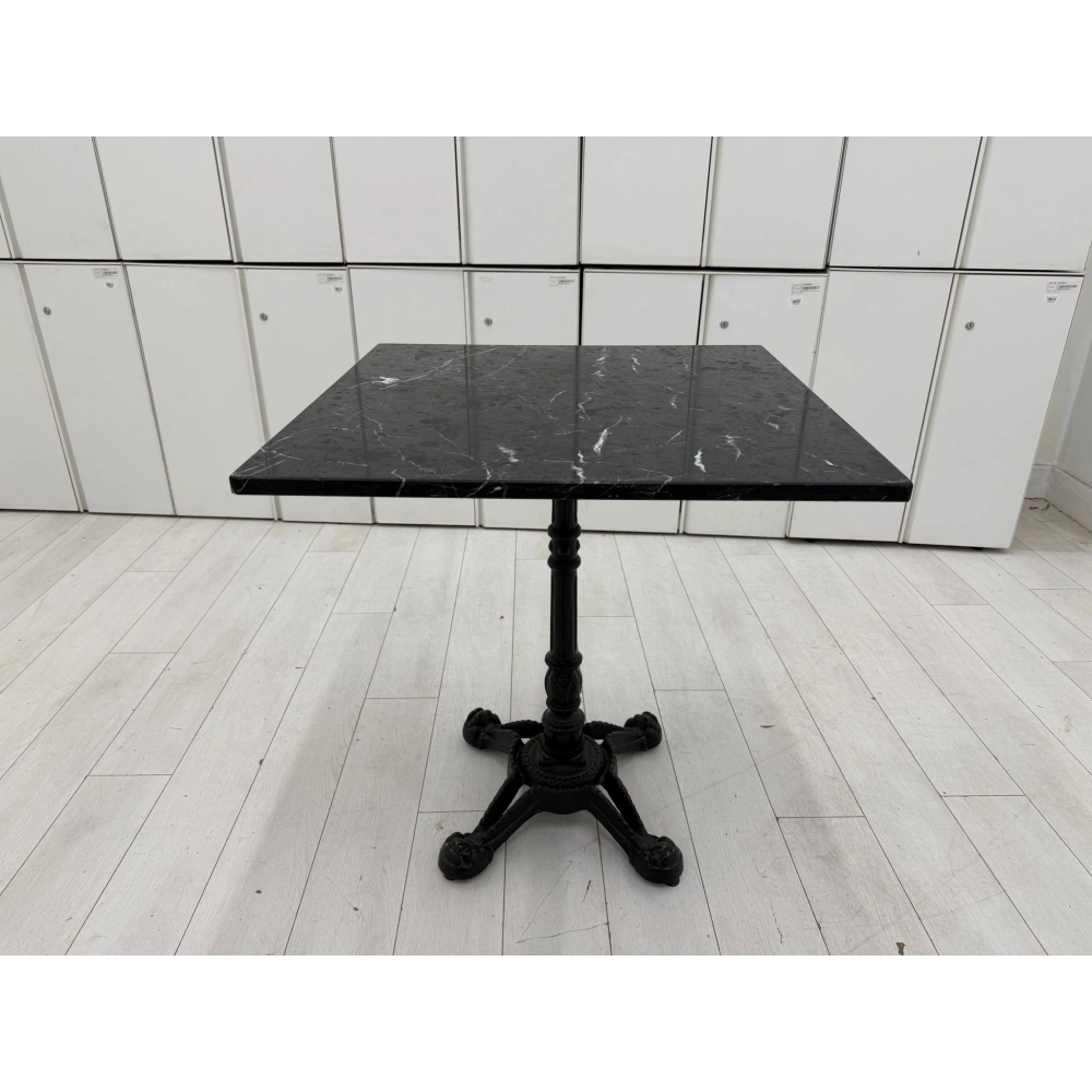 Demir Ayaklı Gerçek Mermer Orta Sehpa