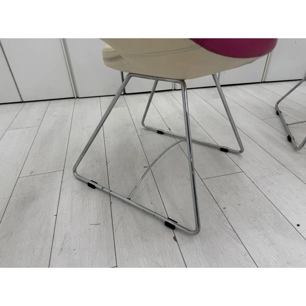 Deri Misafir Bekleme Koltuğu Ofis Bekleme Koltuğu