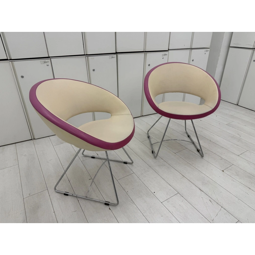 Deri Misafir Bekleme Koltuğu Ofis Bekleme Koltuğu