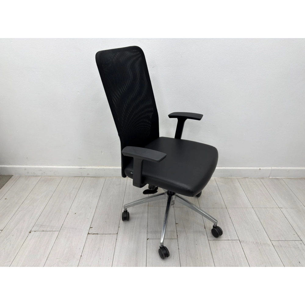 Deri Ofis Çalışma Koltuğu Büro Çalışma Koltuğu