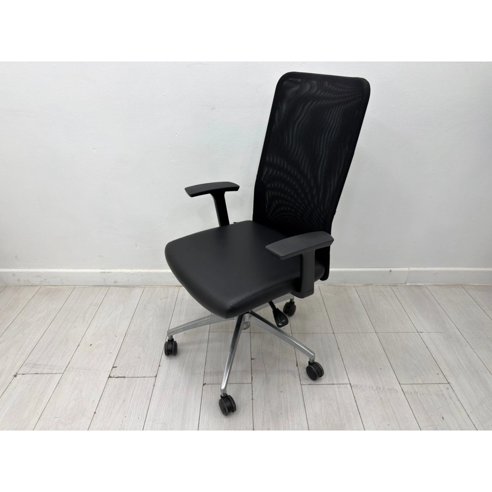 Deri Ofis Çalışma Koltuğu Büro Çalışma Koltuğu