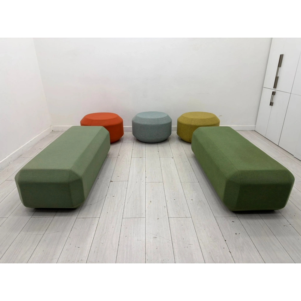 Derin 2 Kişilik Puf Lobi Bekleme Koltuğu