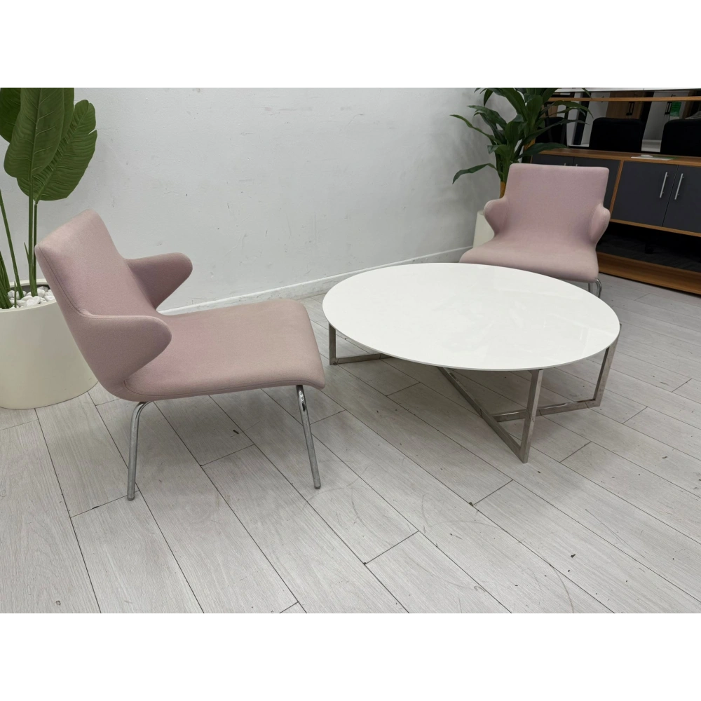 Derin Berjer Bekleme Koltuğu Misafir Bekleme Koltuk