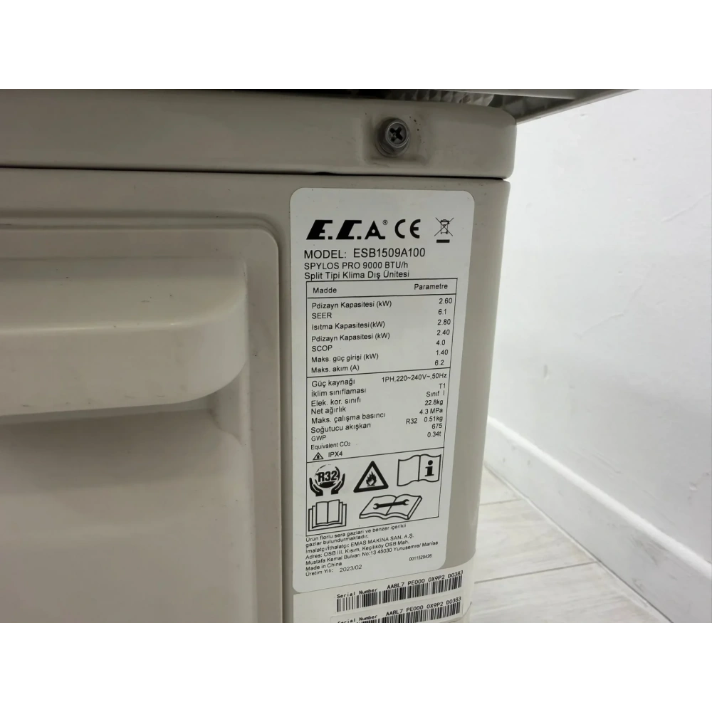 Eca Esb1509a100 9.000 Btu Split Klima İnverter - M4483