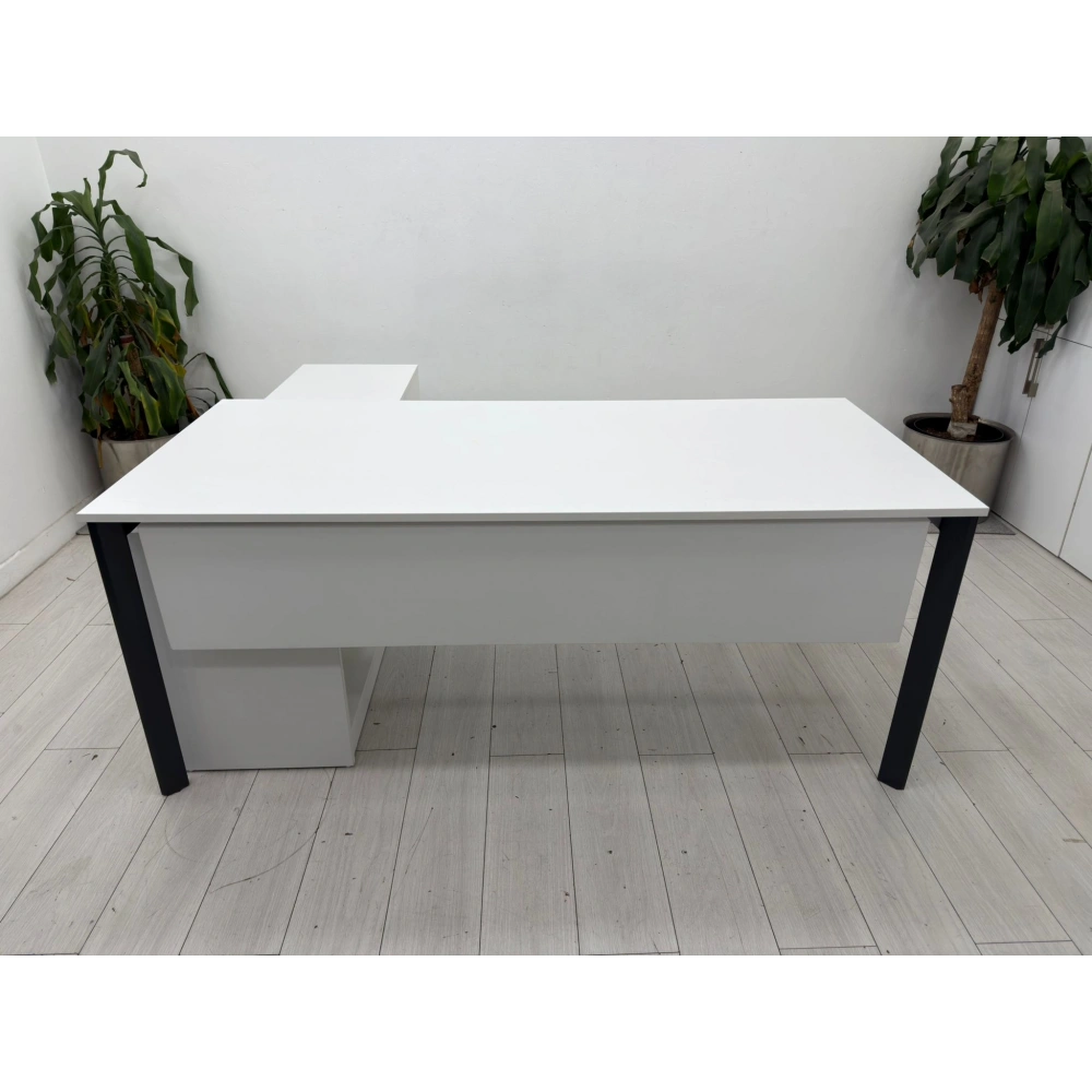 Etajerli Yönetici Ofis Çalışma Masası Müdür Masası