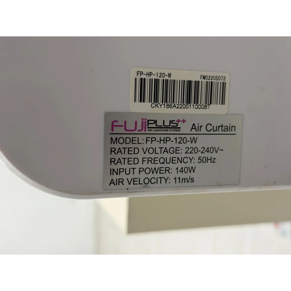 Fuji Plus ++ Isıtıcısız 120 CM Havalandırma Perdesi - M4252