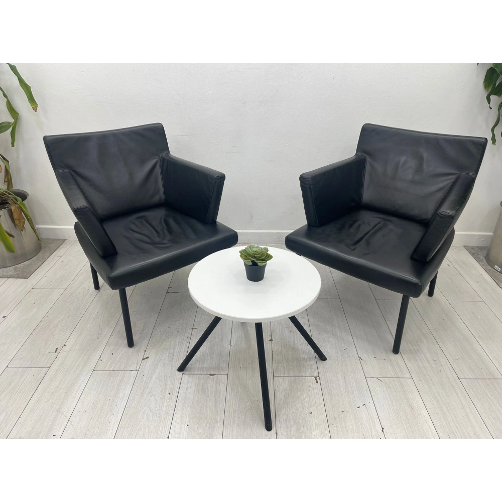 Gerçek Deri Misafir Tekli Bekleme Koltuğu