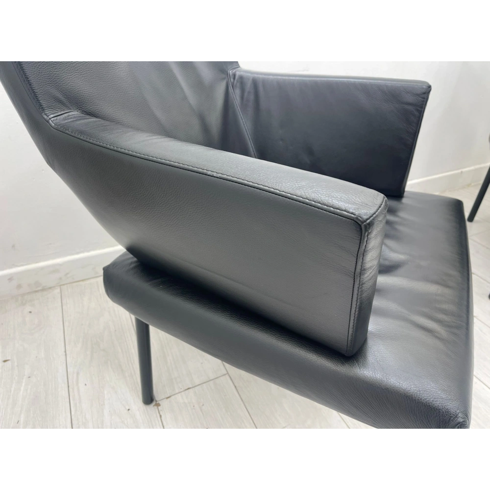 Gerçek Deri Misafir Tekli Bekleme Koltuğu