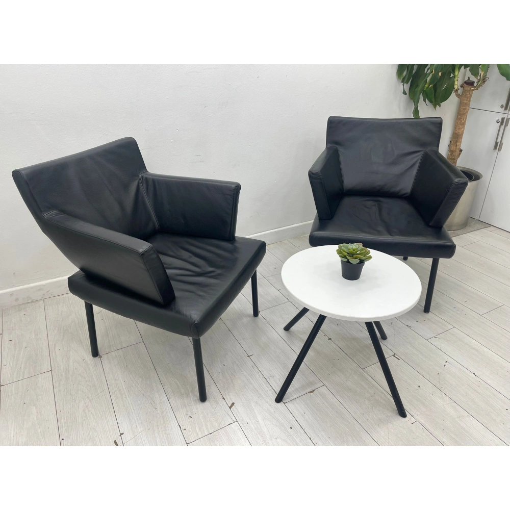 Gerçek Deri Misafir Tekli Bekleme Koltuğu