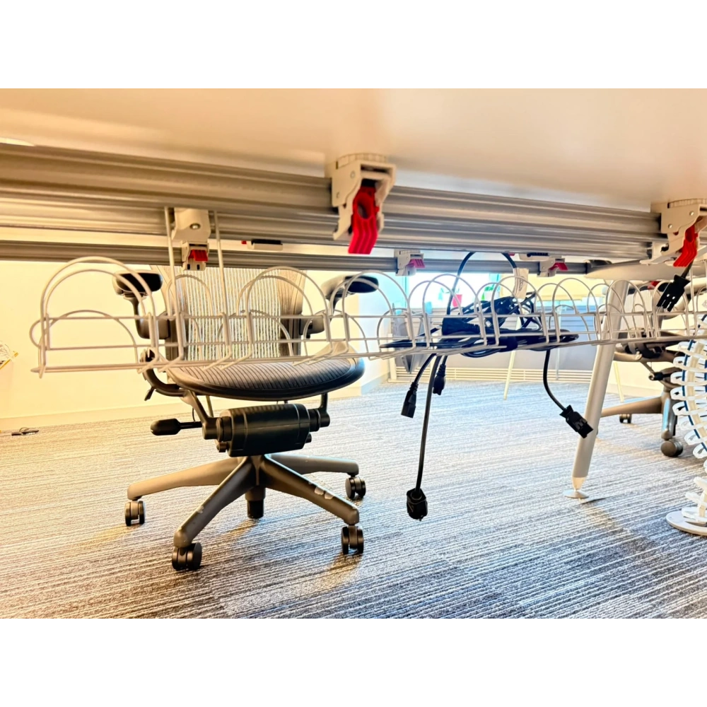 HERMAN MİLLER 4 LÜ ÇOKLU ÇALIŞMA MASASI-WORKSTATİON - M5000