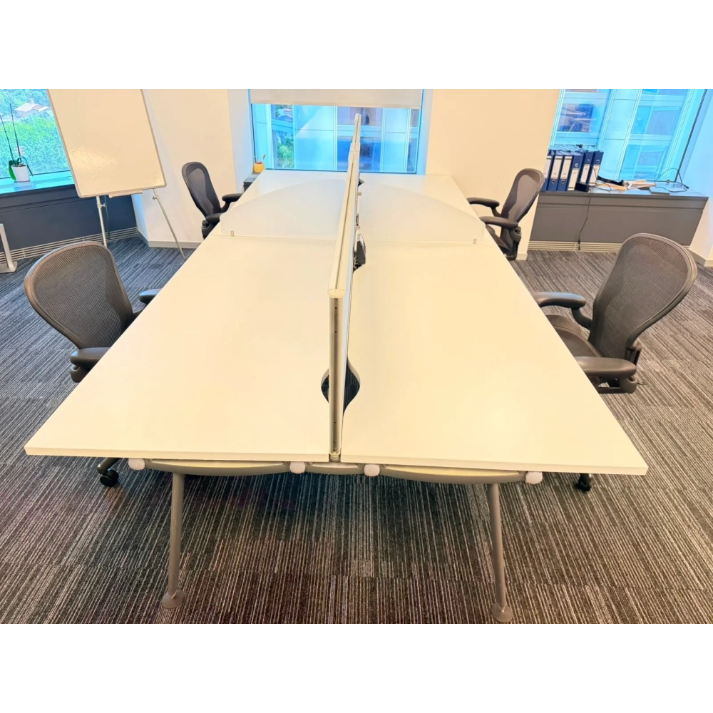 HERMAN MİLLER 4 LÜ ÇOKLU ÇALIŞMA MASASI-WORKSTATİON - M5000