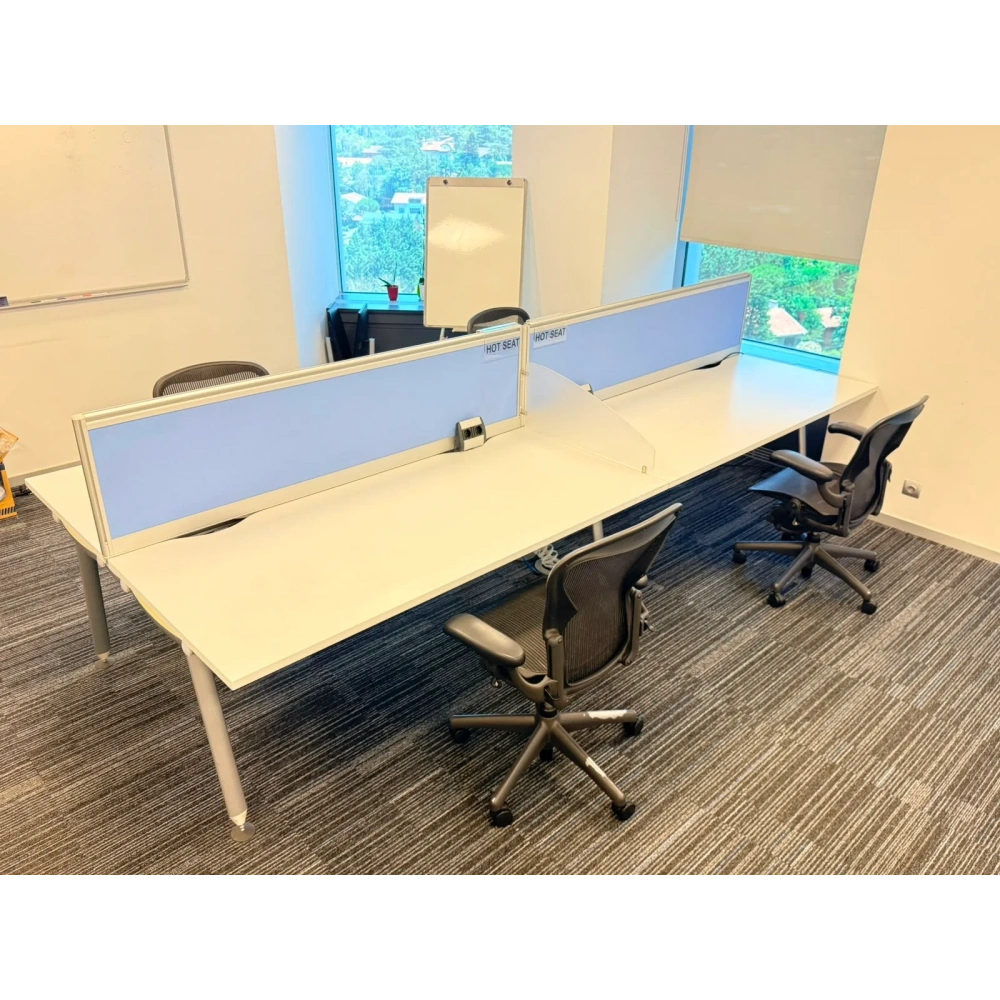 HERMAN MİLLER 4 LÜ ÇOKLU ÇALIŞMA MASASI-WORKSTATİON - M5000