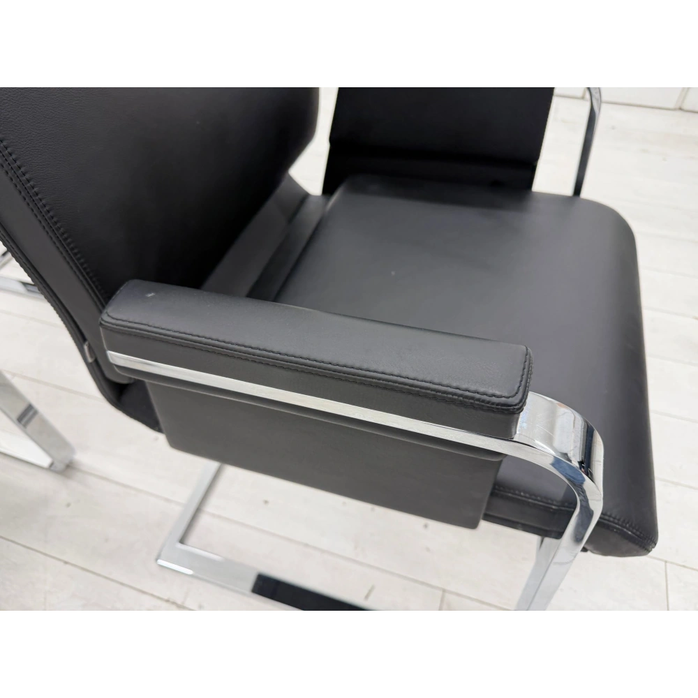 İnterstuhl Gerçek Deri Alman Bekleme Koltuğu