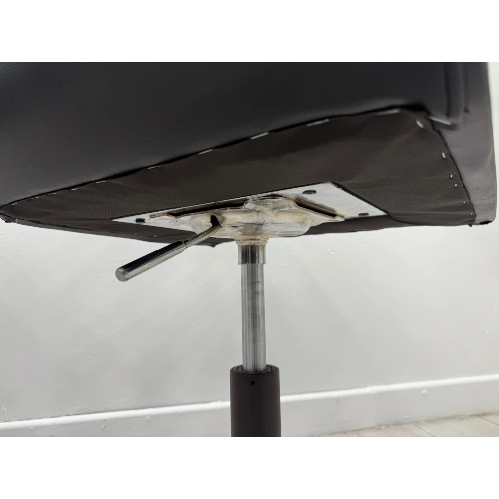 İthal Gerçek Hakiki Deri Misafir Bekleme Koltuğu