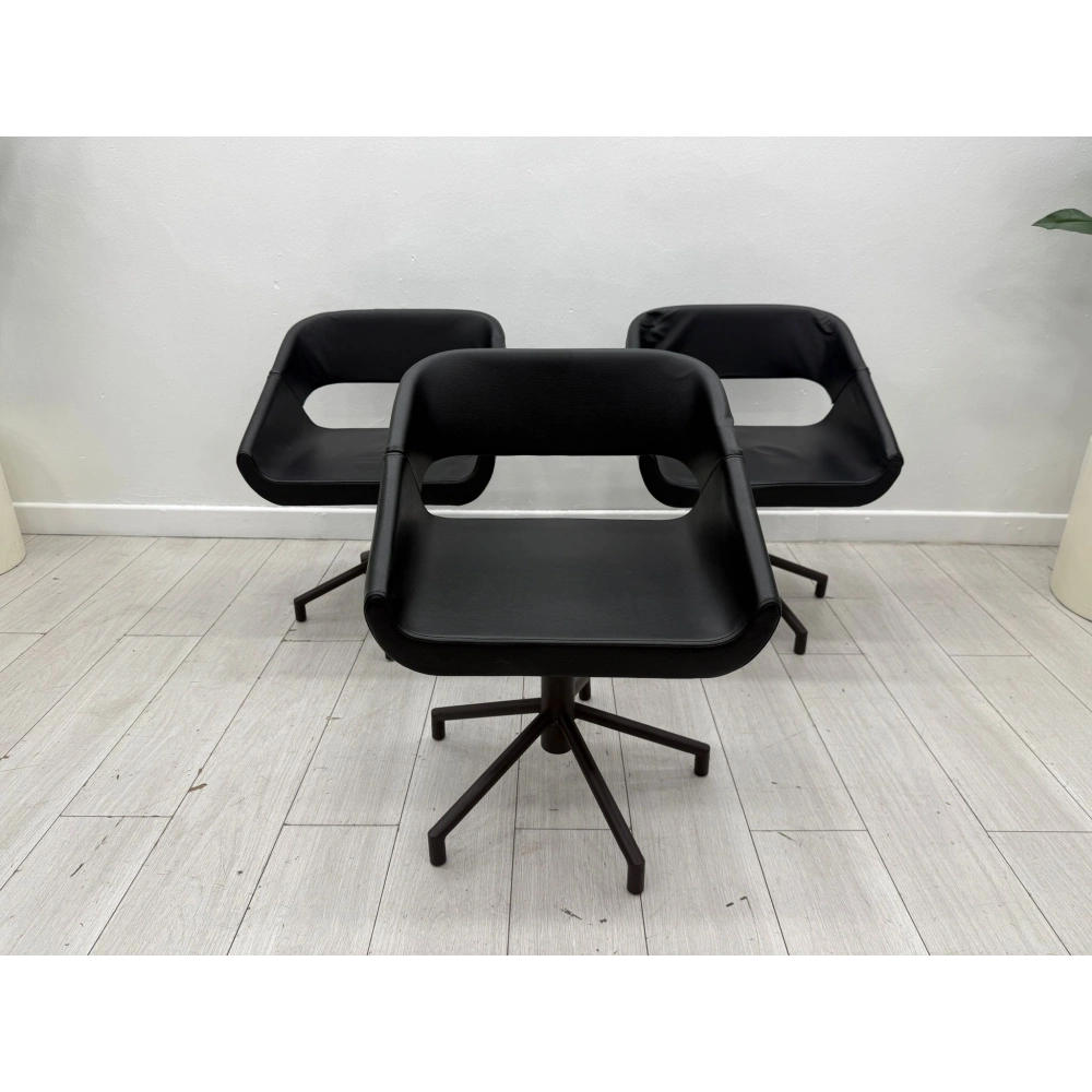 İthal Gerçek Hakiki Deri Misafir Bekleme Koltuğu