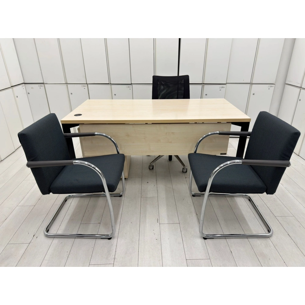 Kesonlu Çekmeceli Çalışma Masası Ofis Masası