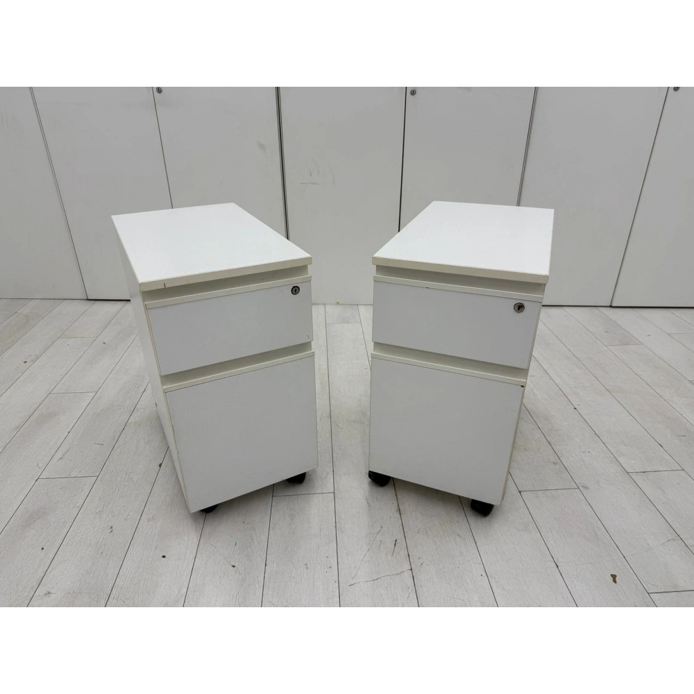 Koleksiyon 2 Çekmeceli Beyaz Keson