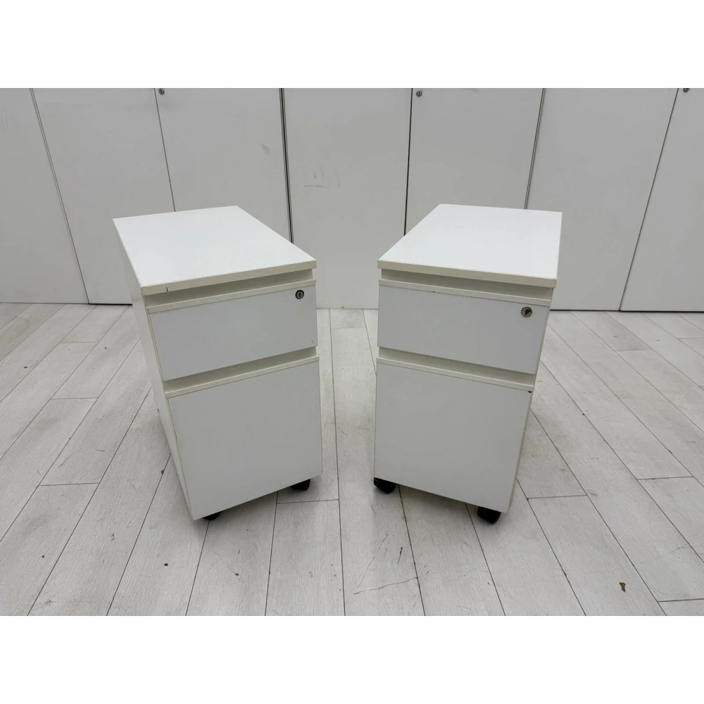 KOLEKSİYON 2 ÇEKMECELİ BEYAZ KESON - M3074