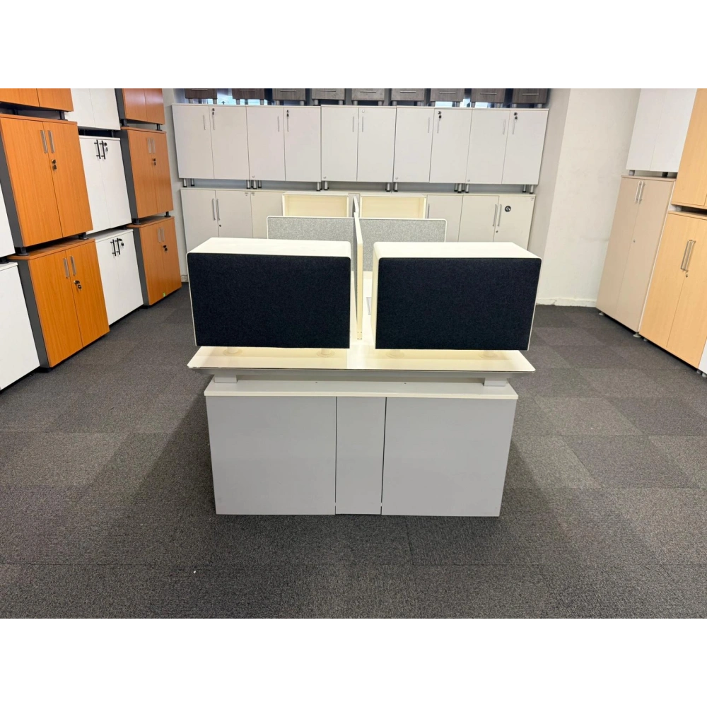 Koleksiyon 4 Lü Çoklu Çalışma Masası Workstation