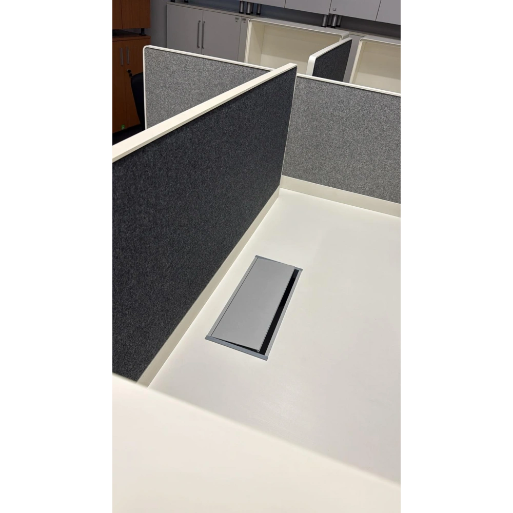 Koleksiyon 4 Lü Çoklu Çalışma Masası Workstation