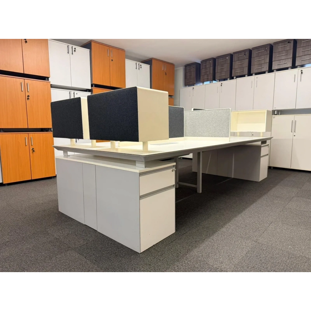 Koleksiyon 4 Lü Çoklu Çalışma Masası Workstation - M4573