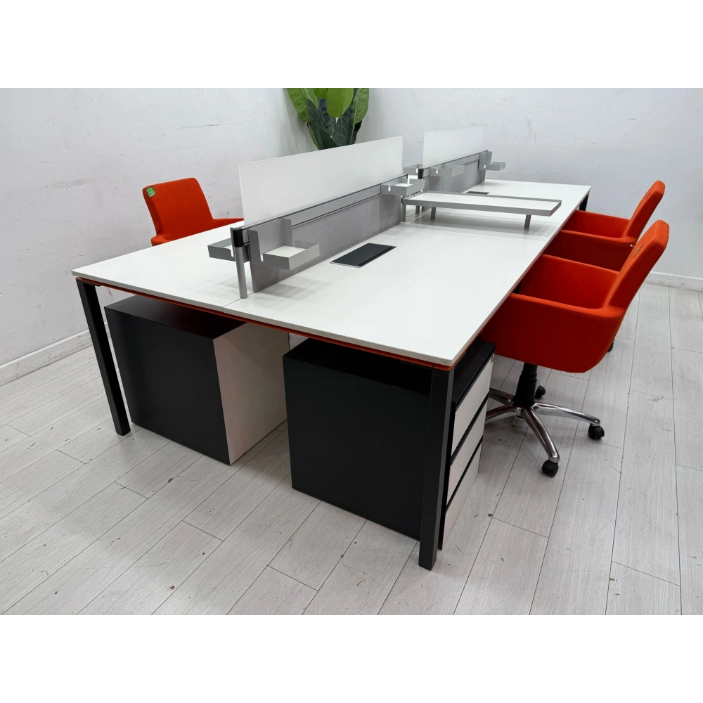 Koleksiyon 4lü Kesonlu Çoklu Çalışma Masası