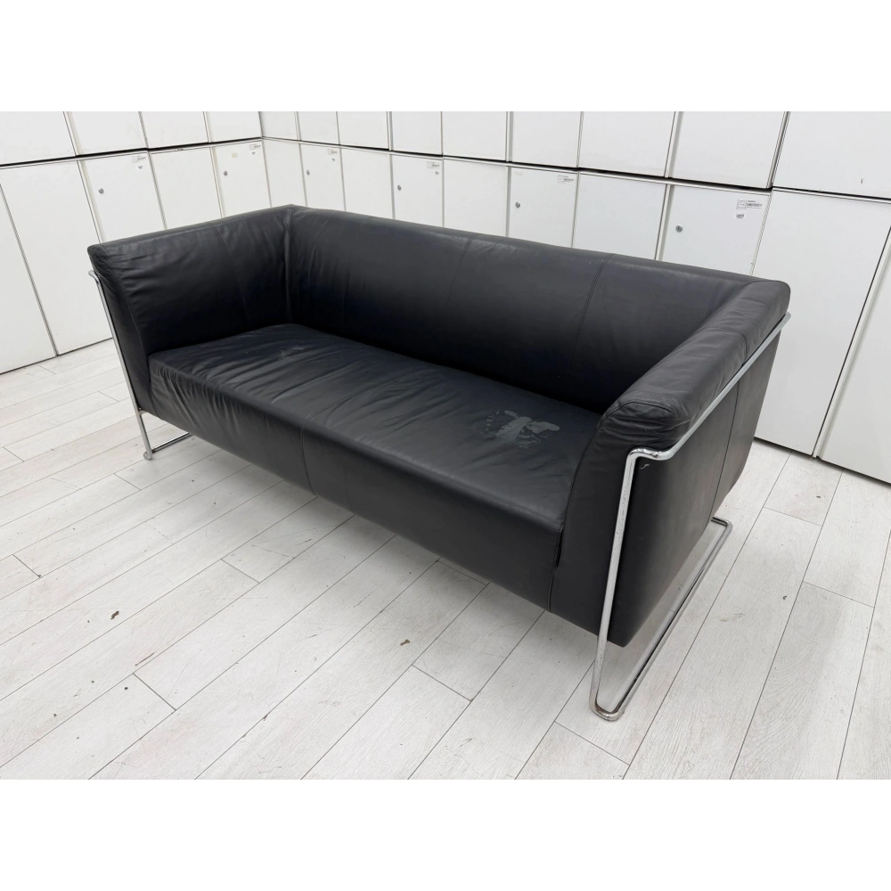 Koleksiyon Gerçek Deri 2li Misafir Bekleme Koltuğu