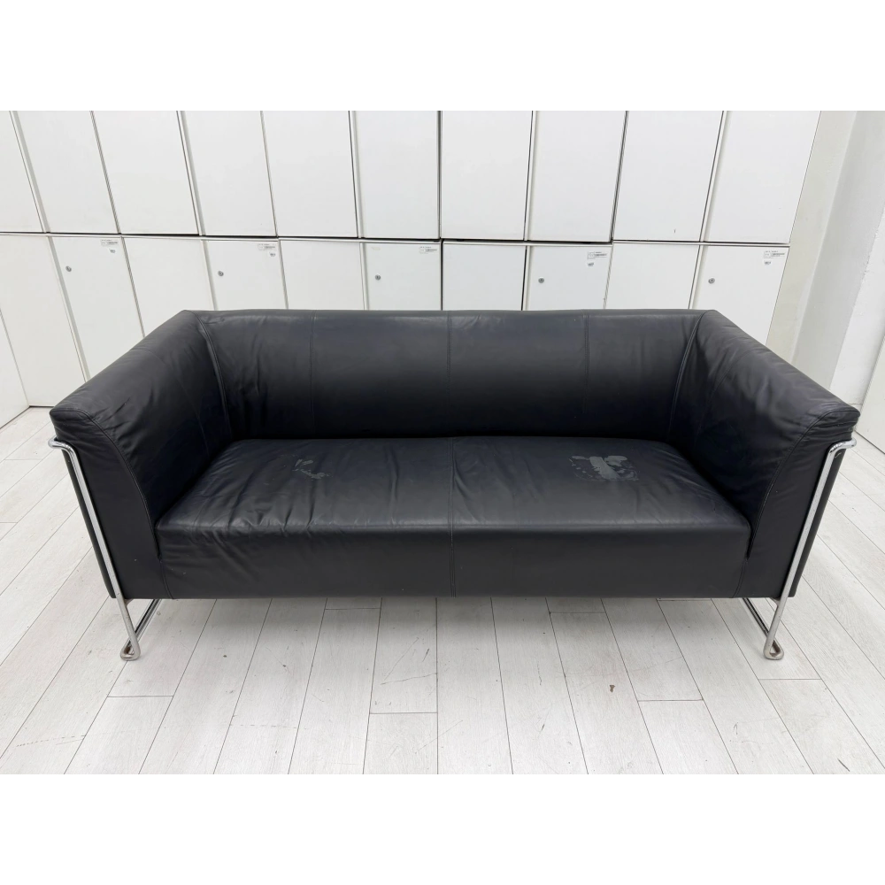 Koleksiyon Gerçek Deri 2li Misafir Bekleme Koltuğu