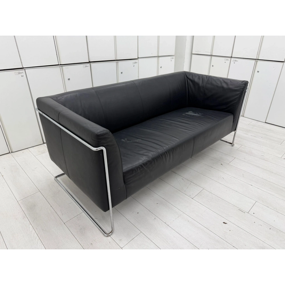 Koleksiyon Gerçek Deri 2li Misafir Bekleme Koltuğu