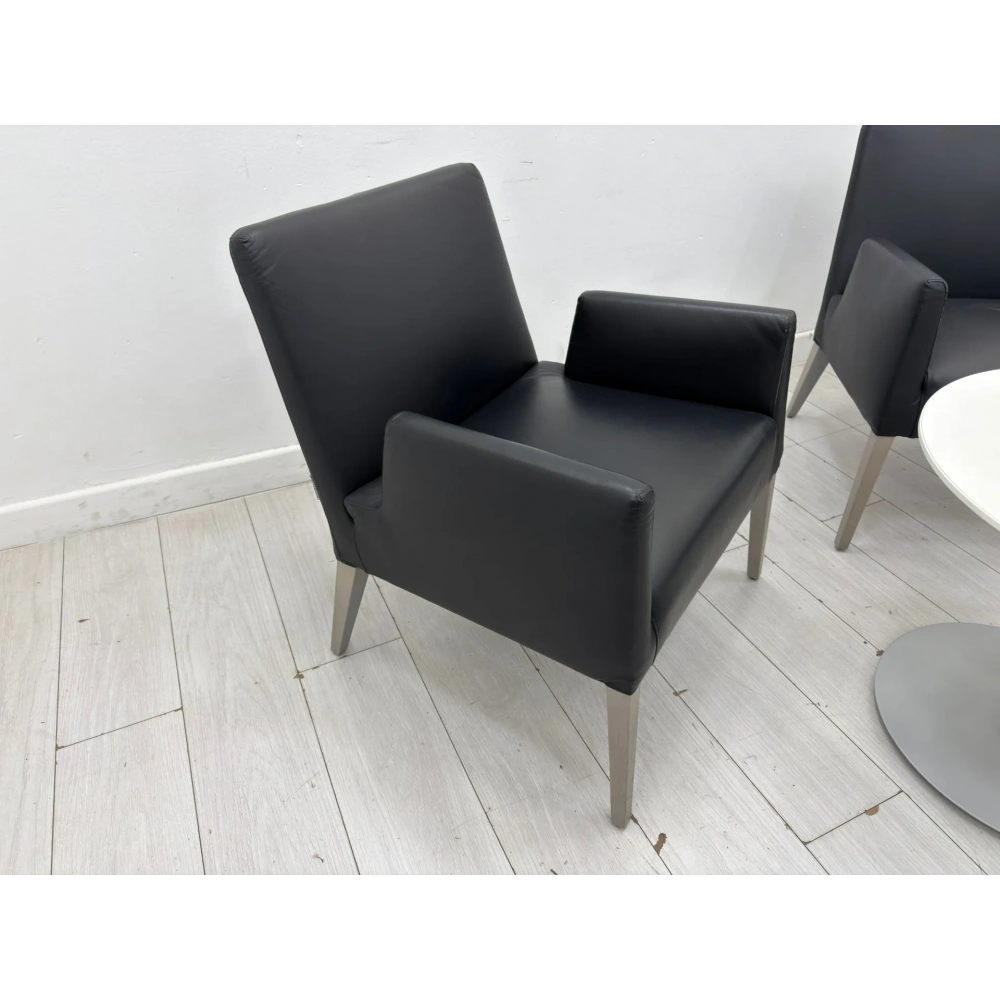 KOLEKSİYON GERÇEK DERİ MİSAFİR BEKLEME KOLTUĞU - M4584