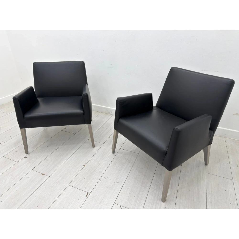 KOLEKSİYON GERÇEK DERİ MİSAFİR BEKLEME KOLTUĞU - M4584