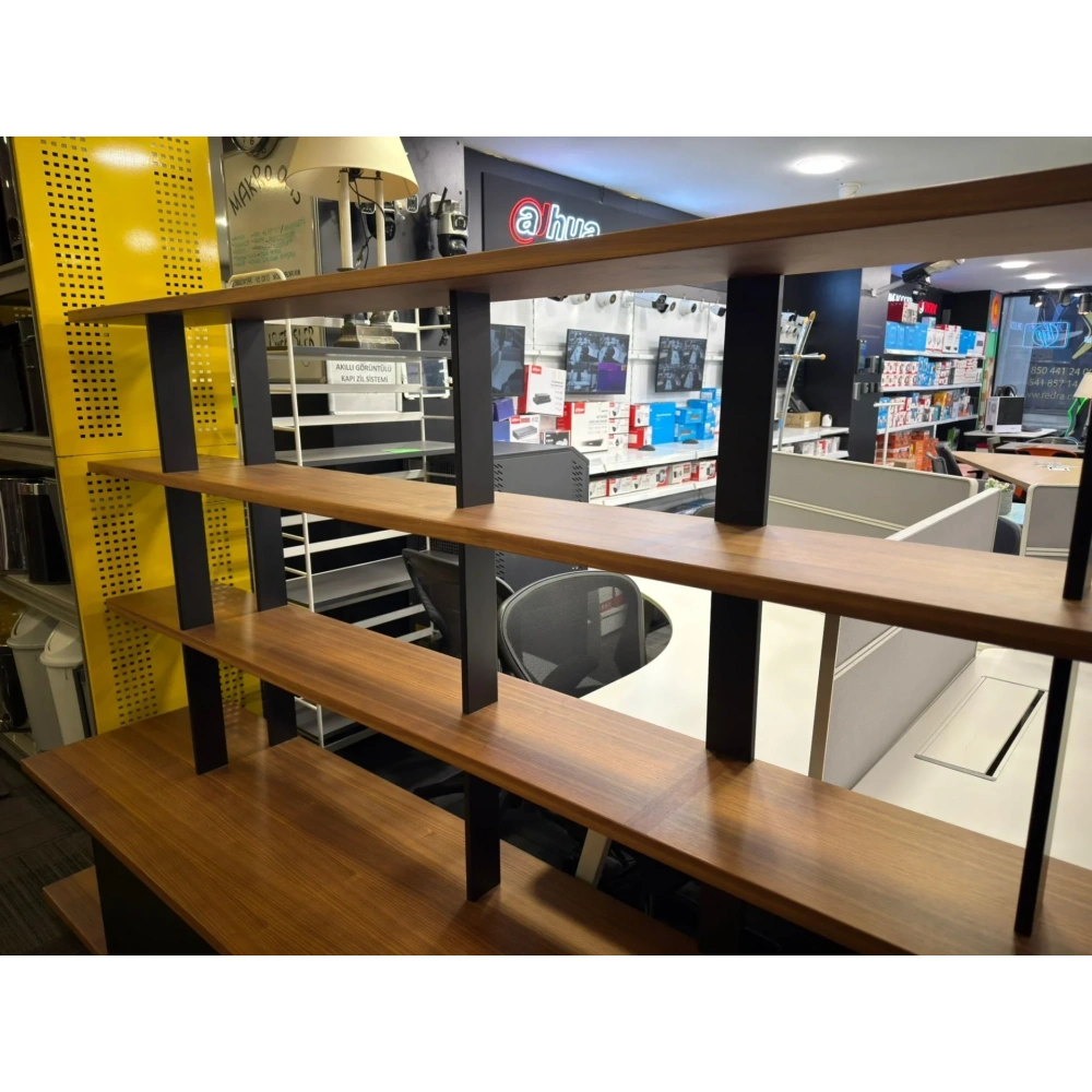 Koleksiyon Marka Aksesuar Vitrin Kitaplık Dolap - M4527