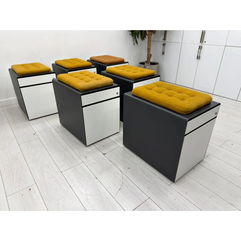 Koleksiyon Marka Metal Puflu 2 Çekmeceli Keson