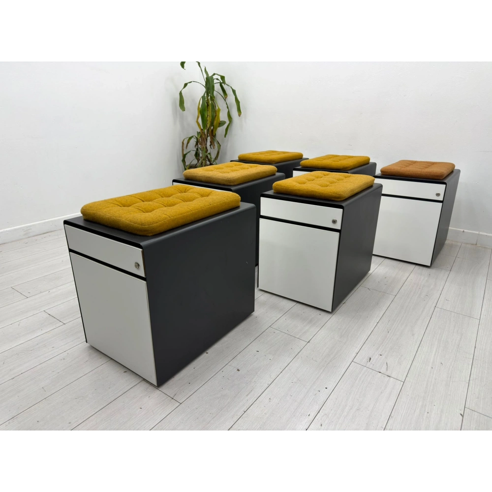 Koleksiyon Marka Metal Puflu 2 Çekmeceli Keson